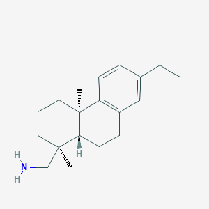 molecular formula C20H31N B8058636 (5beta,10alpha)-19-Aminoabieta-8,11,13-triene 