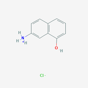 molecular formula C10H10ClNO B8058679 2-Naphthol, 7-amino-, hydrochloride 