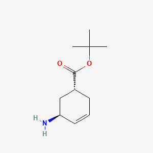 rac-tert-butyl (1R,5S)-5-aminocyclohex-3-ene-1-carboxylate