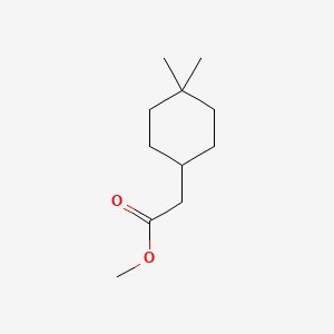 molecular formula C11H20O2 B8058792 (4,4-Dimethyl-cyclohexyl)-acetic acid methyl ester 