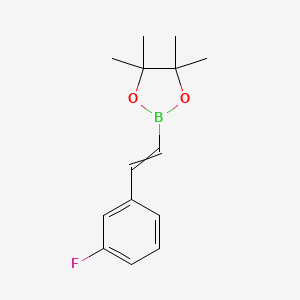 molecular formula C14H18BFO2 B8058849 CID 68932087 