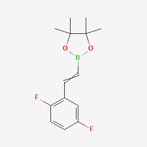 molecular formula C14H17BF2O2 B8058867 CID 137704433 