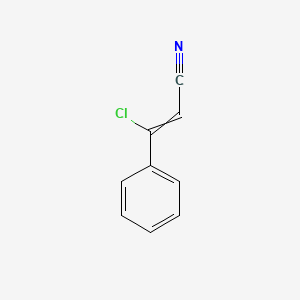 3-Chloro-3-phenylprop-2-enenitrile