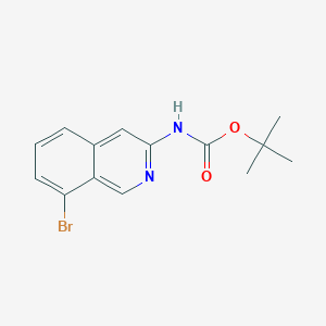 tert-Butyl (8-Bromoisoquinolin-3-yl)carbamate