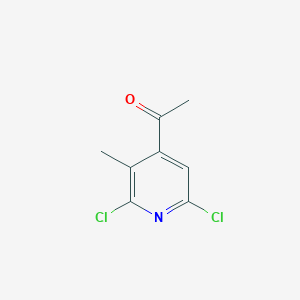 1-(2,6-Dichloro-3-methylpyridin-4-yl)ethanone