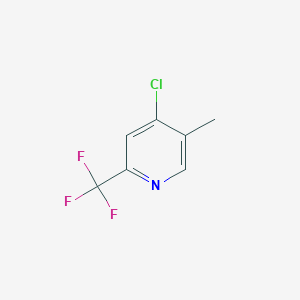 4-Chloro-5-methyl-2-(trifluoromethyl)pyridine