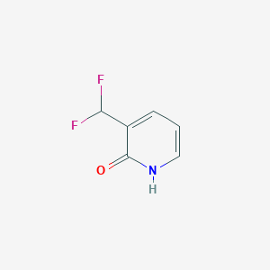 molecular formula C6H5F2NO B8059030 3-(Difluoromethyl)pyridin-2-ol 