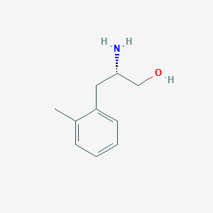 molecular formula C10H15NO B8059216 (S)-b-Amino-2-methylbenzenepropanol 
