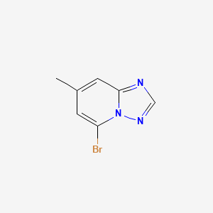 5-Bromo-7-methyl-[1,2,4]triazolo[1,5-a]pyridine