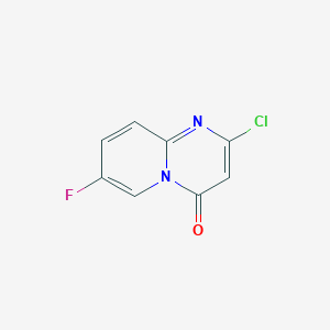 2-chloro-7-fluoro-4H-pyrido[1,2-a]pyrimidin-4-one