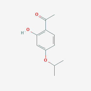 molecular formula C11H14O3 B8059787 1-(2-Hydroxy-4-isopropoxyphenyl)ethanone CAS No. 73473-62-8