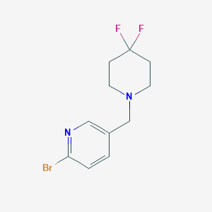 2-Bromo-5-(4,4-difluoro-piperidin-1-ylmethyl)-pyridine