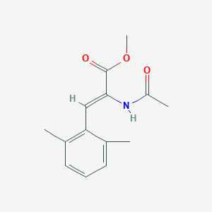 2-(Acetylamino)-3-(2,6-dimethylphenyl)propenoic acid methyl ester