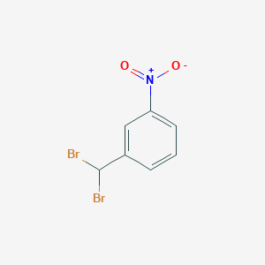 molecular formula C7H5Br2NO2 B8060033 1-(Dibromomethyl)-3-nitrobenzene 