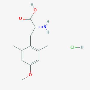 (2R)-2-amino-3-(4-methoxy-2,6-dimethylphenyl)propanoic acid;hydrochloride