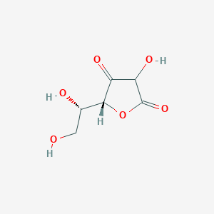 molecular formula C6H8O6 B8060432 L-xylo-hex-3-ulono-1,4-lactone 