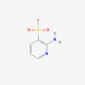 molecular formula C5H5FN2O2S B8060480 2-Aminopyridine-3-sulfonyl fluoride 
