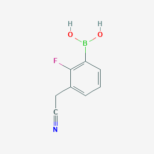 3-(Cyanomethyl)-2-fluorobenzeneboronic acid