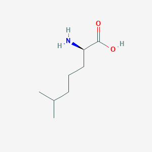 molecular formula C8H17NO2 B8060667 (2R)-2-Amino-6-methylheptanoic acid 