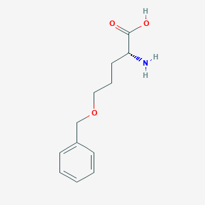 molecular formula C12H17NO3 B8060716 5-(Phenylmethoxy)-D-norvaline 