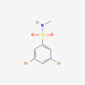 3,5-dibromo-N-methylbenzene-1-sulfonamide