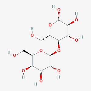 (2R,3R,4S,5R,6S)-2-(hydroxymethyl)-6-{[(2S,3R,4S,5S,6S)-4,5,6-trihydroxy-2-(hydroxymethyl)oxan-3-yl]oxy}oxane-3,4,5-triol