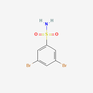 molecular formula C6H5Br2NO2S B8060988 3,5-Dibromobenzenesulfonamide 