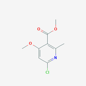 Methyl 6-chloro-4-methoxy-2-methylnicotinate