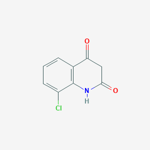 molecular formula C9H6ClNO2 B8061082 8-Chloroquinoline-2,4(1H,3H)-dione 