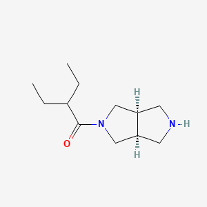 2-Ethyl-1-((3aR,6aS)-hexahydropyrrolo[3,4-c]pyrrol-2(1H)-yl)butan-1-one