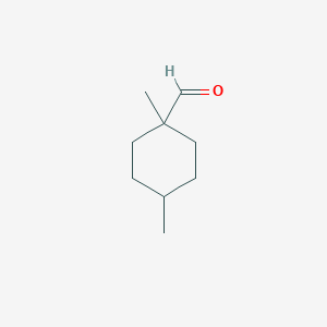 1,4-Dimethylcyclohexane-1-carbaldehyde