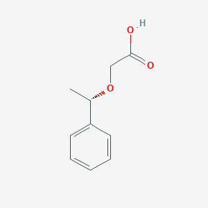 molecular formula C10H12O3 B8061442 (S)-2-(1-Phenylethoxy)acetic acid 