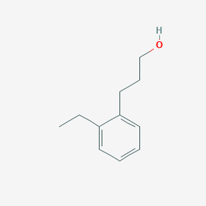 molecular formula C11H16O B8061466 3-(2-Ethylphenyl)propan-1-ol 