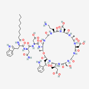 molecular formula C72H101N17O26 B8061660 Cidecin 