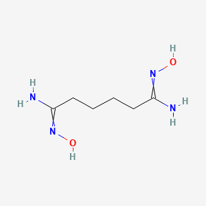 molecular formula C6H14N4O2 B8061723 Adipamidoxime(NSC 70868) 