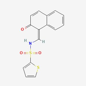 molecular formula C15H11NO3S2 B8061740 CID 6537512 
