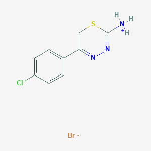 molecular formula C9H9BrClN3S B8061843 CID 10913815 