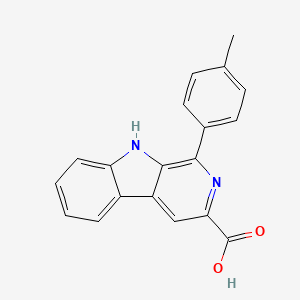 1-(4-methylphenyl)-9H-pyrido[3,4-b]indole-3-carboxylic acid