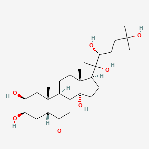 molecular formula C27H44O7 B8062002 Hydroxyecdysone CAS No. 7703-93-7