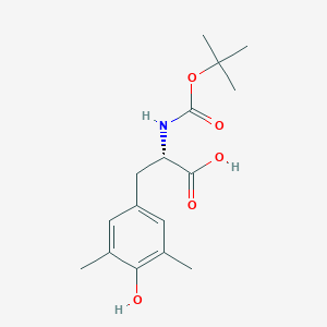 (S)-2-((tert-Butoxycarbonyl)amino)-3-(4-hydroxy-3,5-dimethylphenyl)propanoic acid