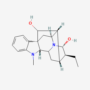(1R,9R,12R,13S,14R,16S,17R)-13-ethyl-8-methyl-8,15-diazahexacyclo[14.2.1.01,9.02,7.010,15.012,17]nonadeca-2,4,6-triene-14,18-diol