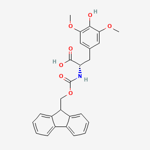 (2S)-2-(9H-fluoren-9-ylmethoxycarbonylamino)-3-(4-hydroxy-3,5-dimethoxyphenyl)propanoic acid