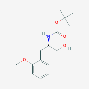 N-[(S)-1-(Hydroxymethyl)-2-(2-methoxyphenyl)ethyl]carbamic acid tert-butyl ester