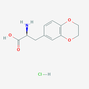 (S)-2-Amino-3-(2,3-dihydrobenzo[B][1,4]dioxin-6-YL)propanoic acid hydrochloride