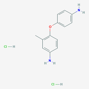 molecular formula C13H16Cl2N2O B8062740 4-(4-Aminophenoxy)-3-methylaniline;dihydrochloride 