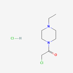 2-Chloro-1-(4-ethylpiperazin-1-yl)ethanone hydrochloride