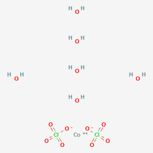molecular formula Cl2CoH12O14 B8062920 高氯酸钴，水合物 