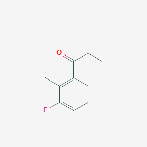 1-(3-Fluoro-2-methylphenyl)-2-methylpropan-1-one