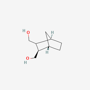 molecular formula C9H16O2 B8063174 [(1R,3R,4S)-3-(hydroxymethyl)-2-bicyclo[2.2.1]heptanyl]methanol 