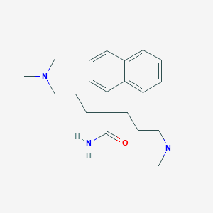 B080632 1-Naphthaleneacetamide, alpha,alpha-bis(3-(dimethylamino)propyl)- CAS No. 13326-41-5